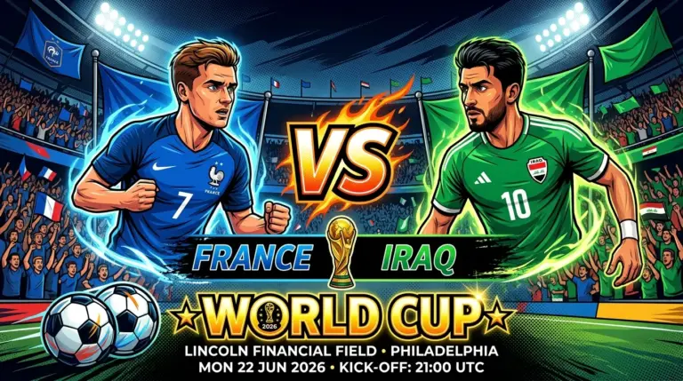Frankrike vs Irak: Les Bleus jakter første VM-avansement i Gruppe I