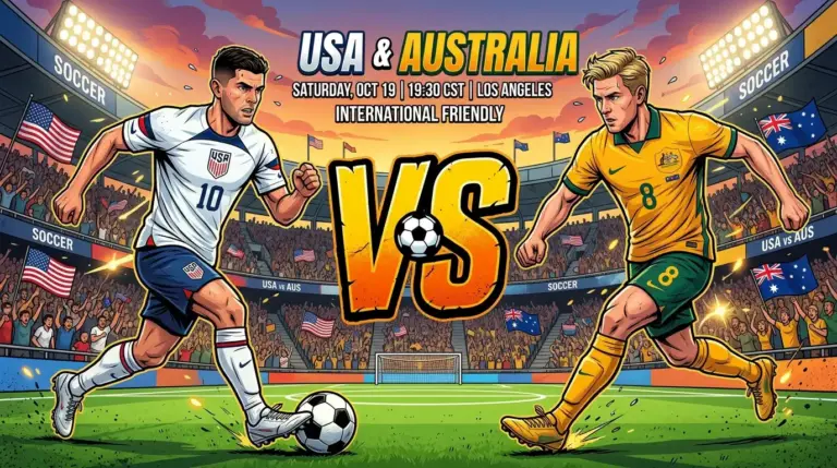 USA vs Australia: Toppmøte i gruppe D under VM 2026