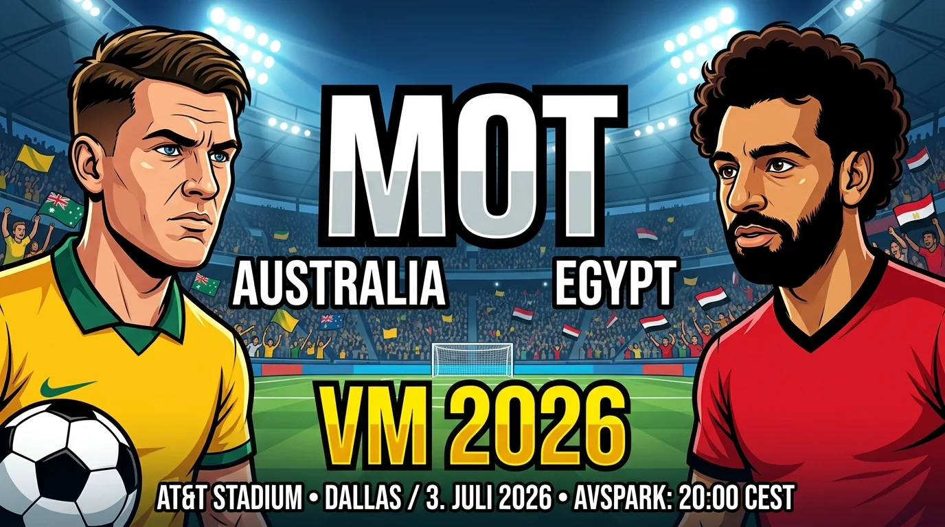 Australia vs Egypt: Historisk VM-kamp på sletta i Dallas