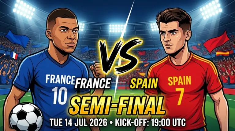 Frankrike vs Spania: VM-semifinale med norsk ettersmak