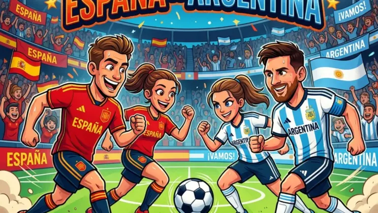 Spania vs Argentina: VM-finalen der Messi jakter historie