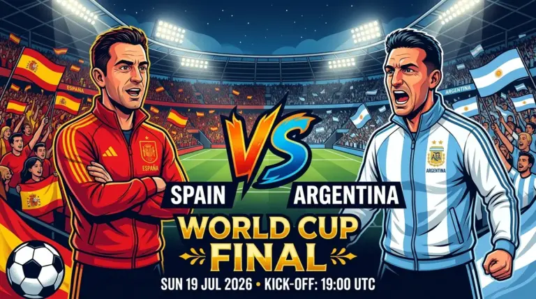 Spania vs Argentina: VM-finalen som fotballverdenen venter på